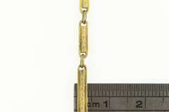 Gold Filled Art Deco Ornate Bar Steampunk Pocket Watch Chain