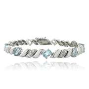Blue Topaz San Marco Bracelet