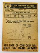 Ray Berry, Colts 1959 Topps Football Card