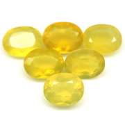 Glistening 19.95ct natural golden Fire Opal set