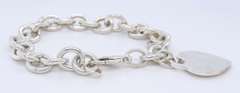 Tiffany & Co Heart Charm Bracelet