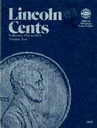 Set of Lincoln Wheat Cents 1941-1975-S in Album