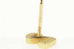 14K Yellow Gold #2 Number Two Second Lapel Pin/Brooch