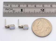 Sweet Opal Earrings in 14k WG