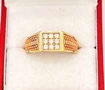 14kt Solid Yellow & Rose Gold Men's Ring