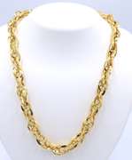 925 Sterling Silver Chain Necklace and Matching Bracelet