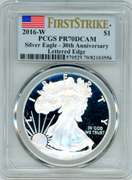 2016-W Proof American Silver Eagle in PCGS PR70DCAM First Strike