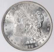 Exceptional BU 1879 New Orleans Minted Morgan Silver Dollar!