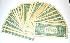 30 Various Series 1957 $1 Silver Silver Certificates
