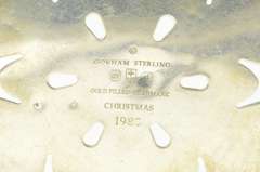 Sterling Silver Gorham Christmas 1985 Snow Flake Ornament