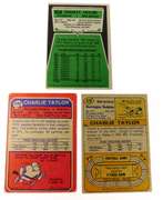 3 Charlie Taylor Football Cards by Topps