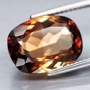 Captivating 7.99ct bi-color Imperial Topaz