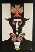 Peter Max hand signed offset lithograph, limited edition