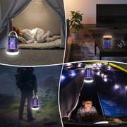 Power Grid LED Electric Mosquito Killer Light with UV