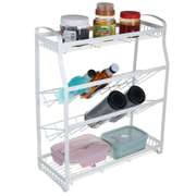 4 Layer Spice Rack Organizer Kitchen Countertop