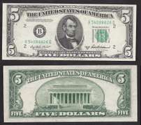 $5 1934 FRN LGS Very Fine