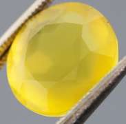 Rich! 5.20ct natural golden Fire Opal solitaire