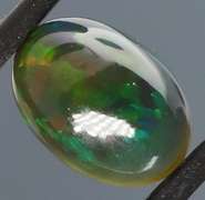 Patchwork patterned 2.38ct Welo Black Opal