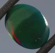 Awesome 1.77ct double sided Black Opal
