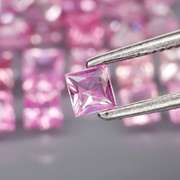 Excellent 2.71ct lavender and pink Sapphire set