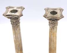 Set of Wallace Weighted Silver  Candle Sticks