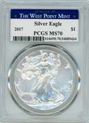 2017 American Silver Eagle in PCGS MS70