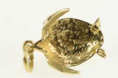 14K Yellow Gold Sea Turtle Animal Ocean Marine Life Charm/Pendant