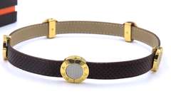 Sea Charm Leather Bracelet