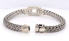 John Hardy Kali Silver Multi Stone Bracelet