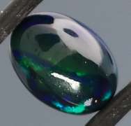 Magnificent 1.52ct blue and green flashing Black Opal