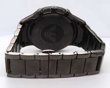 Armani Renato Quartz 42mm Gunmetal Grey Steel Watch