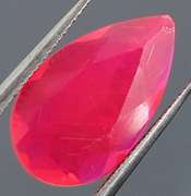 Gorgeous 1.35ct faceted flamingo pink Opal