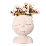 Nordic Doll Shaped Flower Pot Sculpture Flower Vase