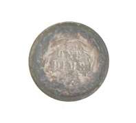 1891 Seated Liberty Dime