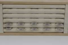 Sterling Silver .925 Branch Leaf Ring Lot of 10 Various Sizes