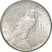 1927 Peace Silver Dollar