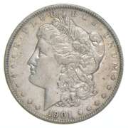 1901 Morgan Silver Dollar