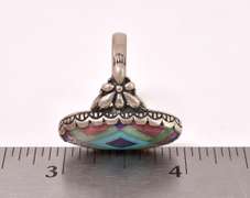 Multi-gem Sterling Silver Ring