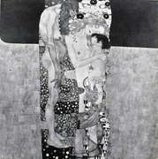 Gustav Klimt, 1920 Rare limited edition offset lithograph Gustav Klimt Die drei Lebensalter