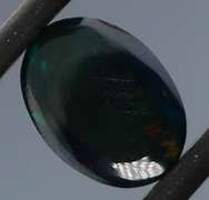 Magnificent 1.52ct blue and green flashing Black Opal