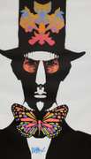 Peter Max hand signed offset lithograph, limited edition