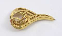 Sparkling Channel Set Baguette Pendant