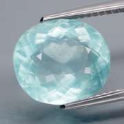 Baby blue! Unheated! 5.25ct Brazilian Aquamarine