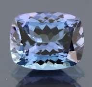 High fire 2.24ct cushion cut Tanzanite