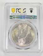 UNC Detail Genuine 1923 Peace Silver $1 VAM 1A Whisker Jaw Top 50 PCGS