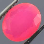 Gorgeous 1.49ct faceted flamingo pink Opal