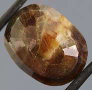 UNTREATED! 19.94ct shimmering root beer faceted Sapphire