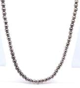 Vintage 925 Sterling Silver Beads Necklace