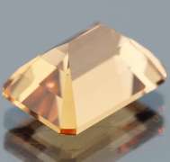 Gem grade! 8.06ct emerald cut imperial Quartz