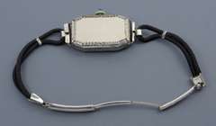 Delightful Optima Women's White Gold Filled Watch